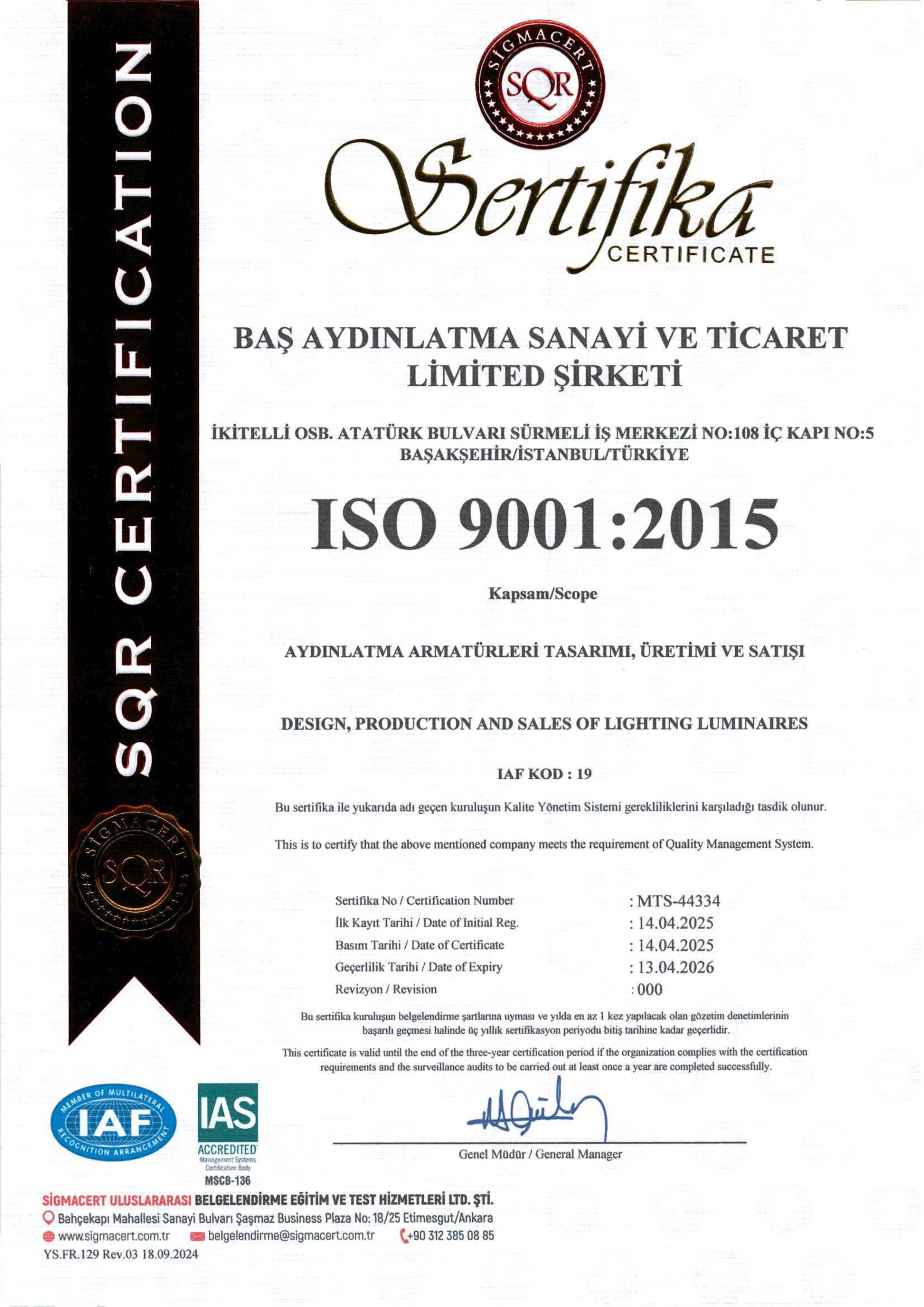 ISO 9001